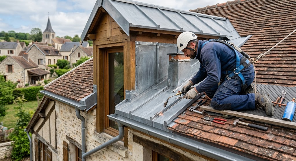Travaux de zinguerie