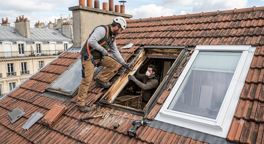 Passage Velux raccord