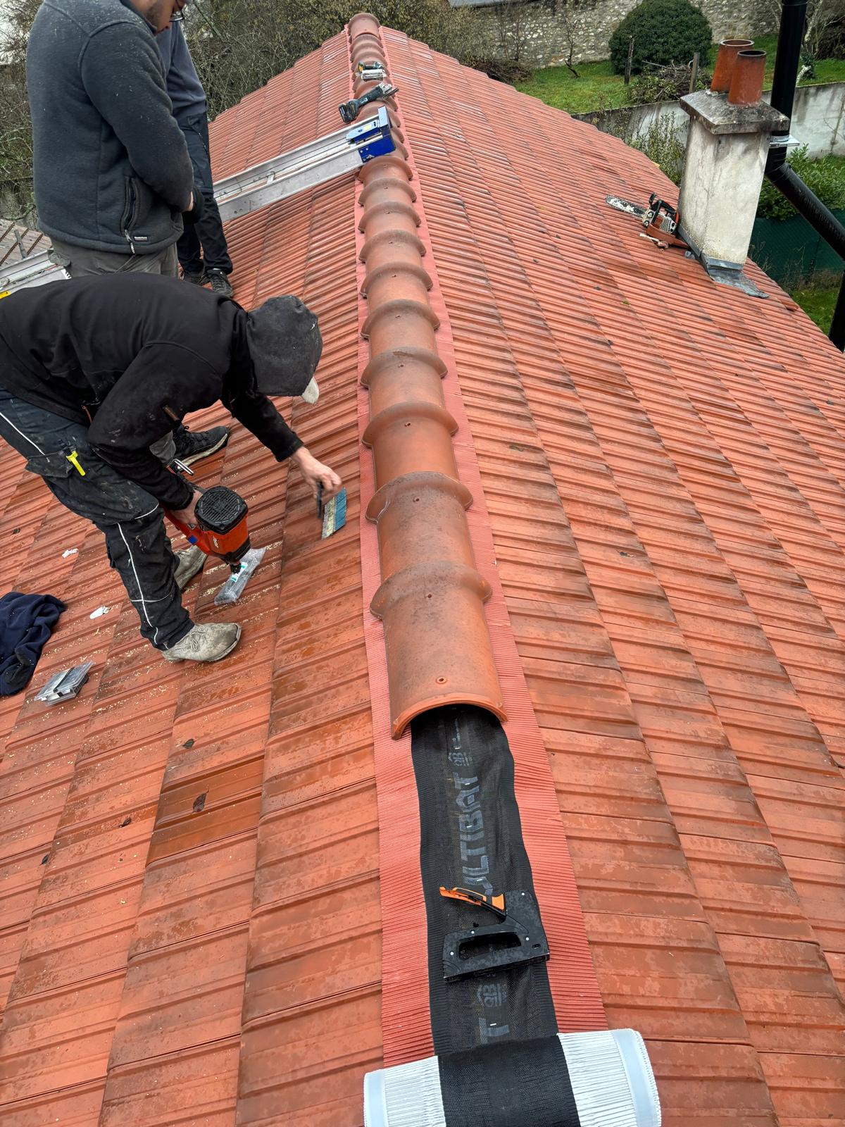 Remplacement de tuiles